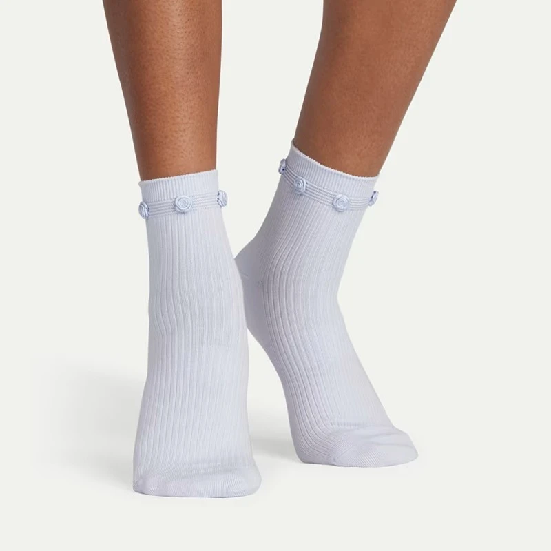 Custom 3D Flower Socks high quality