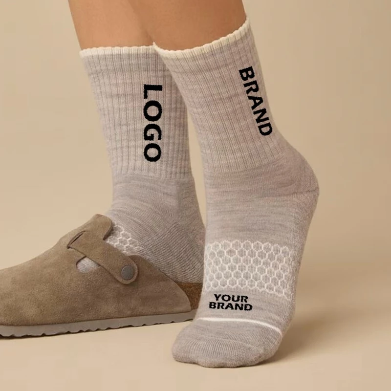 Custom Pastel Soft Tone Mid-Calf Socks factory