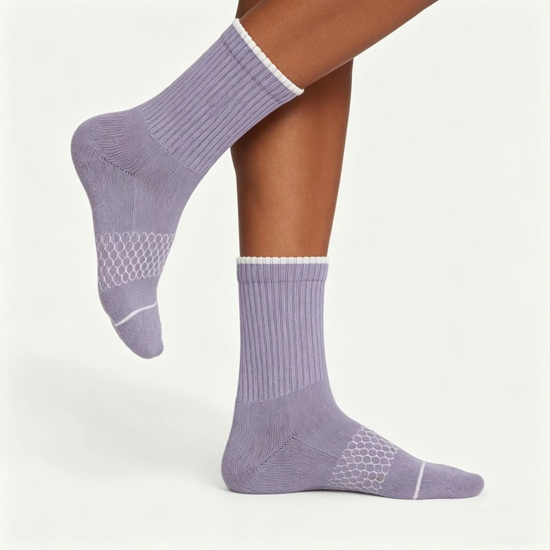 Custom Pastel Soft Tone Mid-Calf Socks high quality