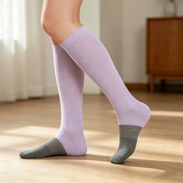 Custom Two-Tone Knee-High Fashion Socks best