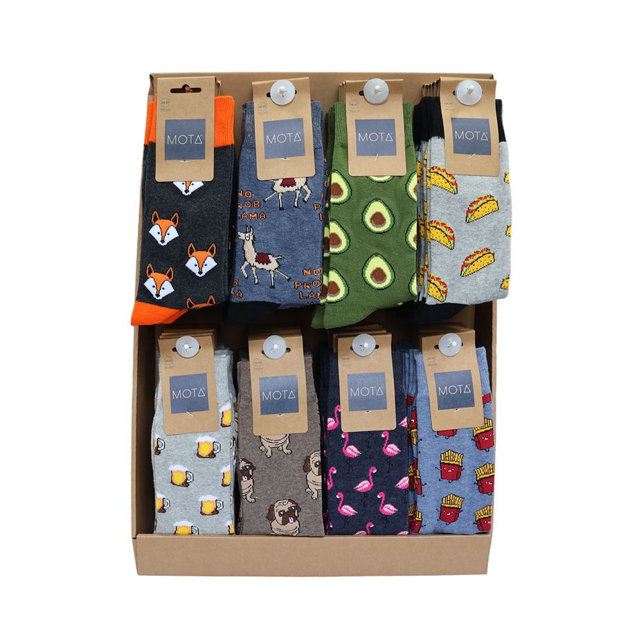 Display Rack Cartoon Sock Set