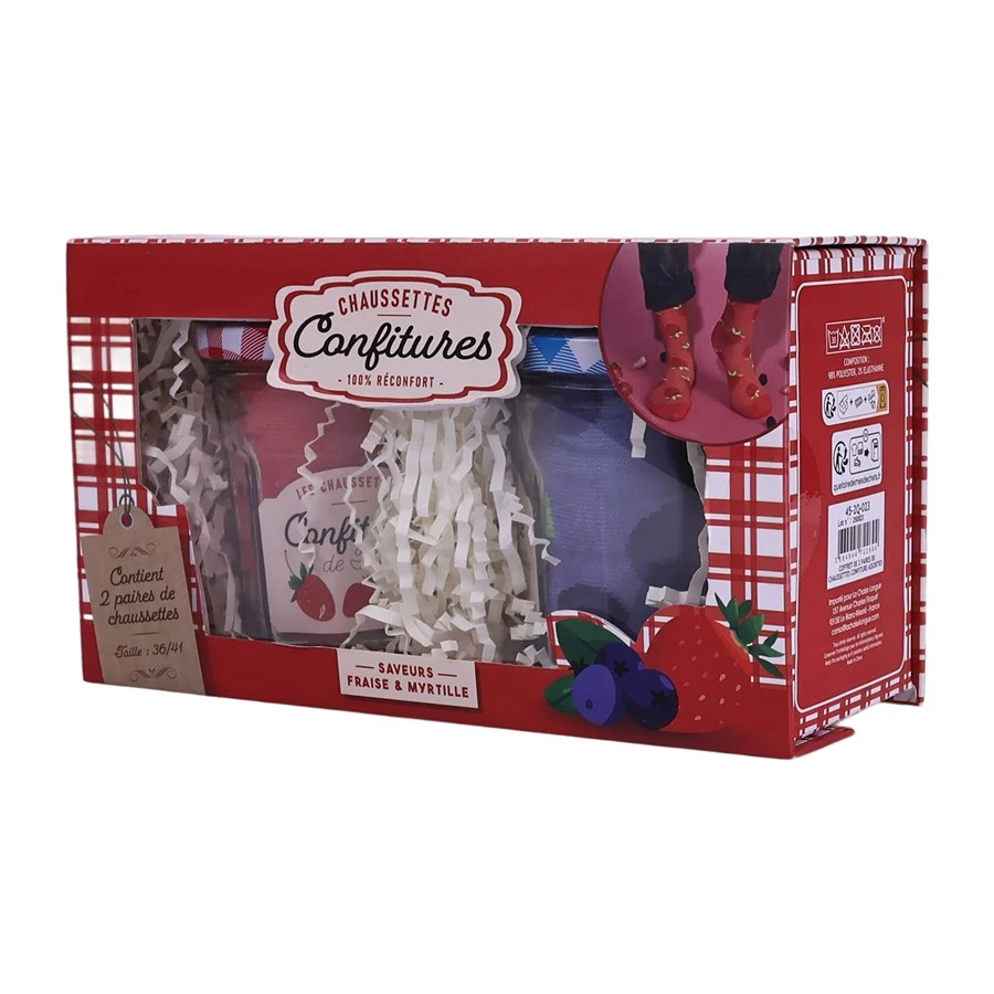 Fruit Jam Sock Gift Set factory