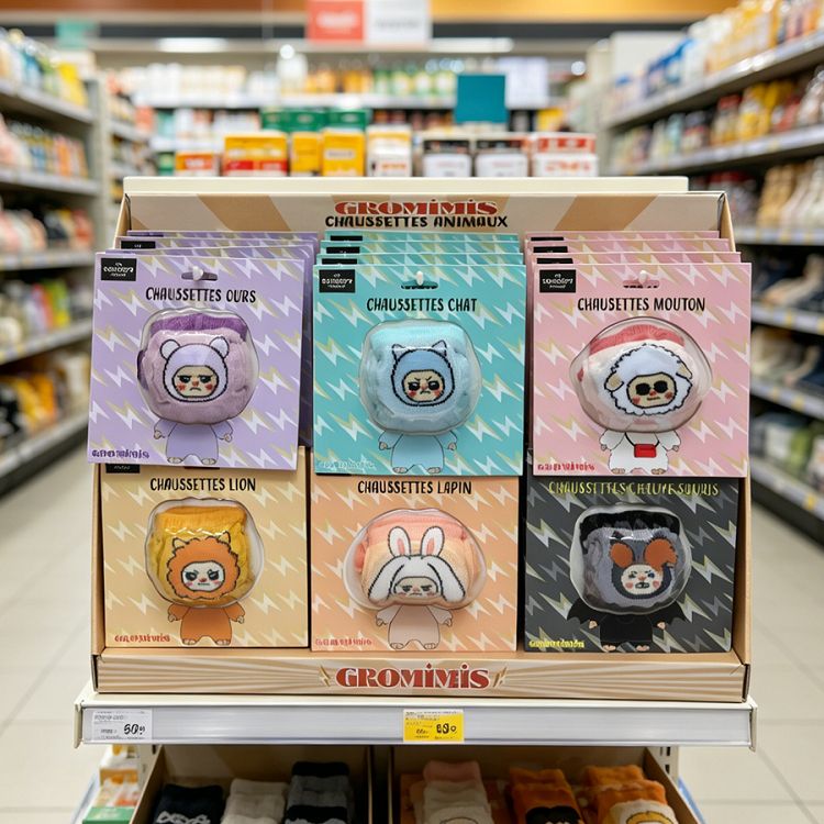 Pastel Packaged Gift Sock Series