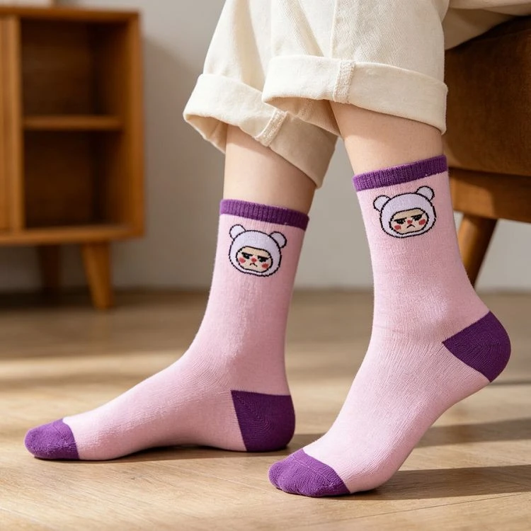 Pastel Packaged Gift Sock Series factory