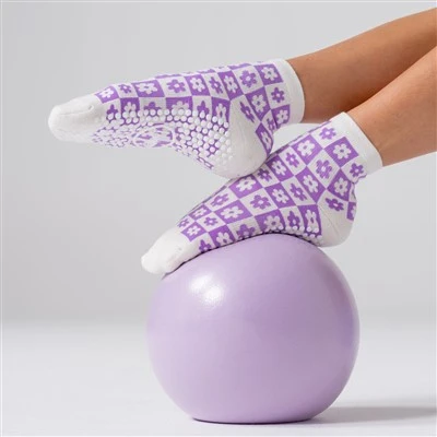 Floral Grip Yoga Non-slip Socks