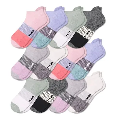 Low-Cut Colour Honeycomb Socks