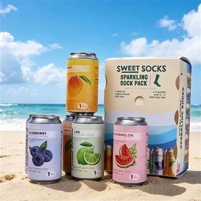 Soda Water Sock Gift Set